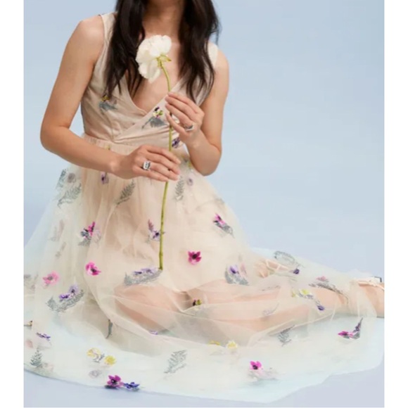 & OTHER STORIES ~Embellished Gathered Dress (NWT)